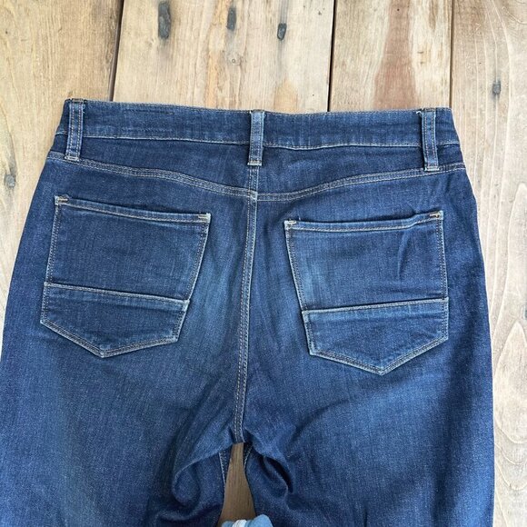 ASOS Jeans Distressed Button Fly 30 Excellent Condition Medium Blue Denim - Picture 4 of 9